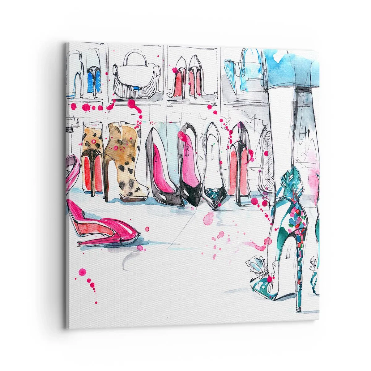 Impression sur toile - Image sur toile - Sésame, ouvre-toi - 60x60 cm