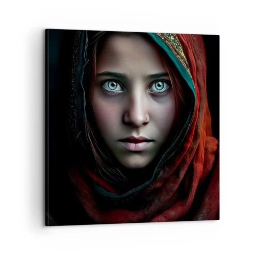 Impression sur toile - Image sur toile - Princesse orientale - 60x60 cm