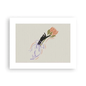 Affiche - Poster - Touche fraternelle - 40x30 cm