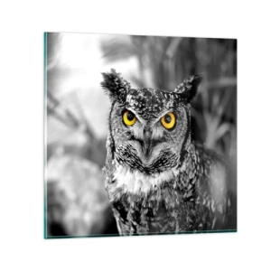 Impression sur verre - Image sur verre - Rien ne se cachera - 30x30 cm