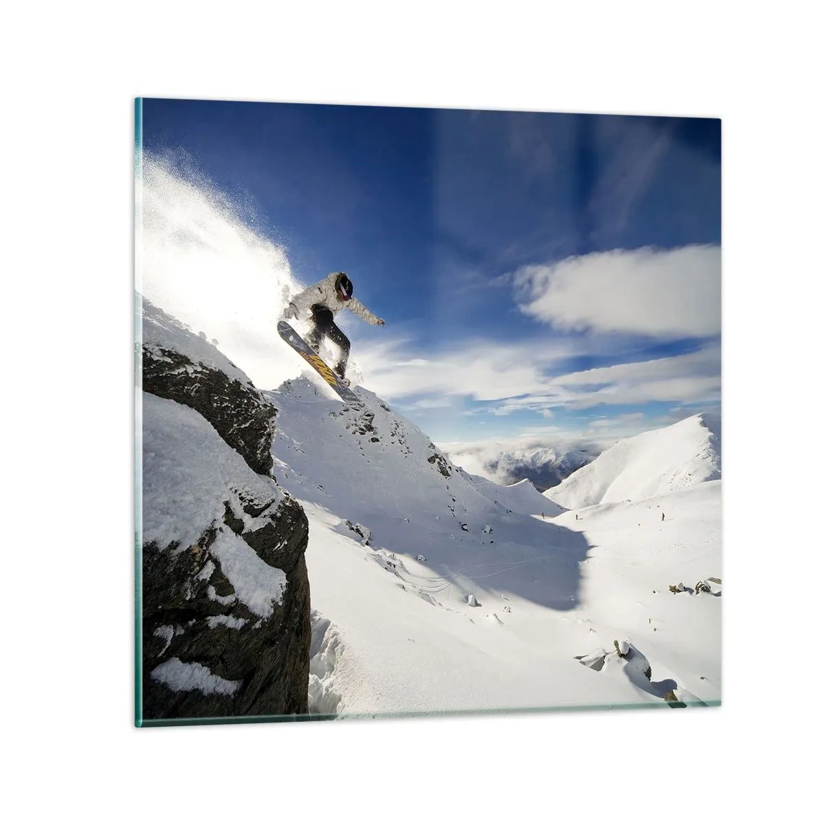 Impression sur verre - Image sur verre - Liberté sans limite - 60x60 cm