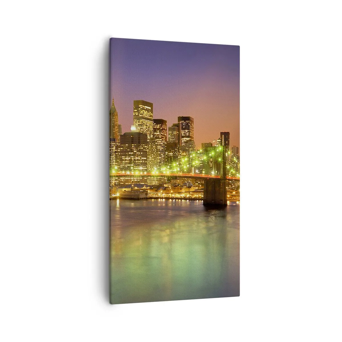 Impression sur toile - Image sur toile - Ici la lumière ne s'éteint jamais - 55x100 cm