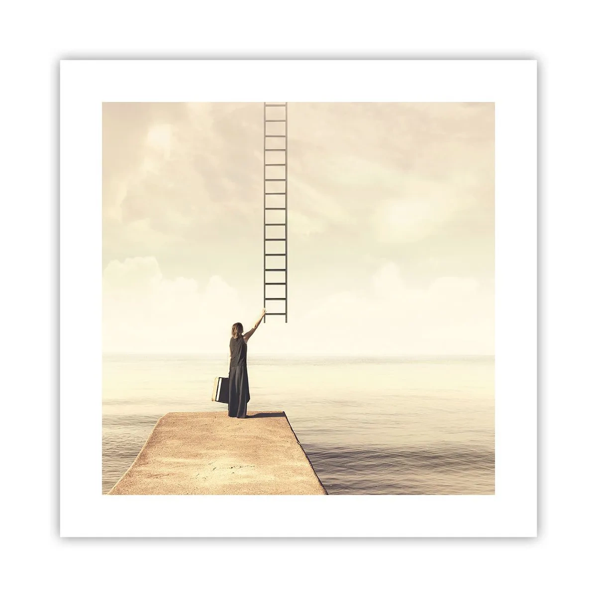 Affiche - Poster - Voyage magique - 40x40 cm