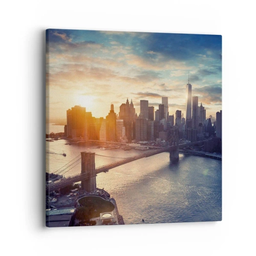 Impression sur toile - Image sur toile - Monument de la culture occidentale - 40x40 cm