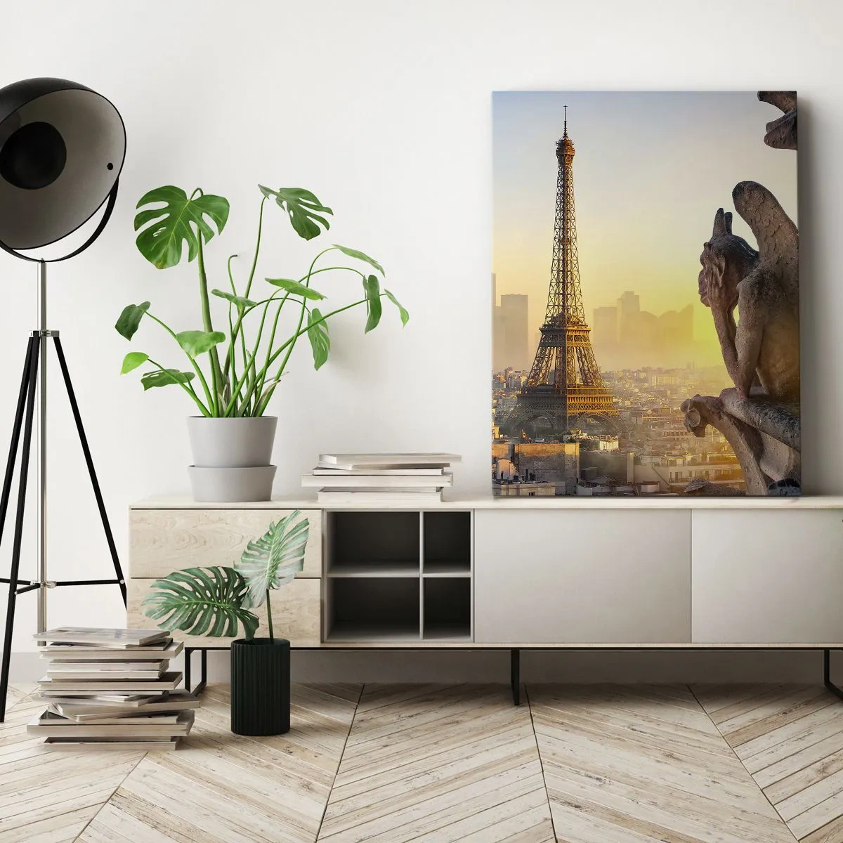 Impression sur toile - Image sur toile - Tellement de choses ont changés... - 55x100 cm