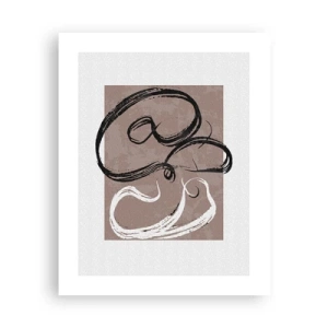 Affiche - Poster - Composition – la recherche de la plénitude - 40x50 cm