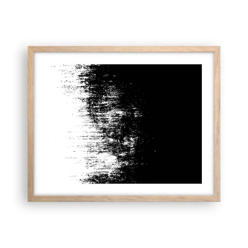 Affiche dans un chêne clair - Poster - Et le gagnant est ... - 50x40 cm