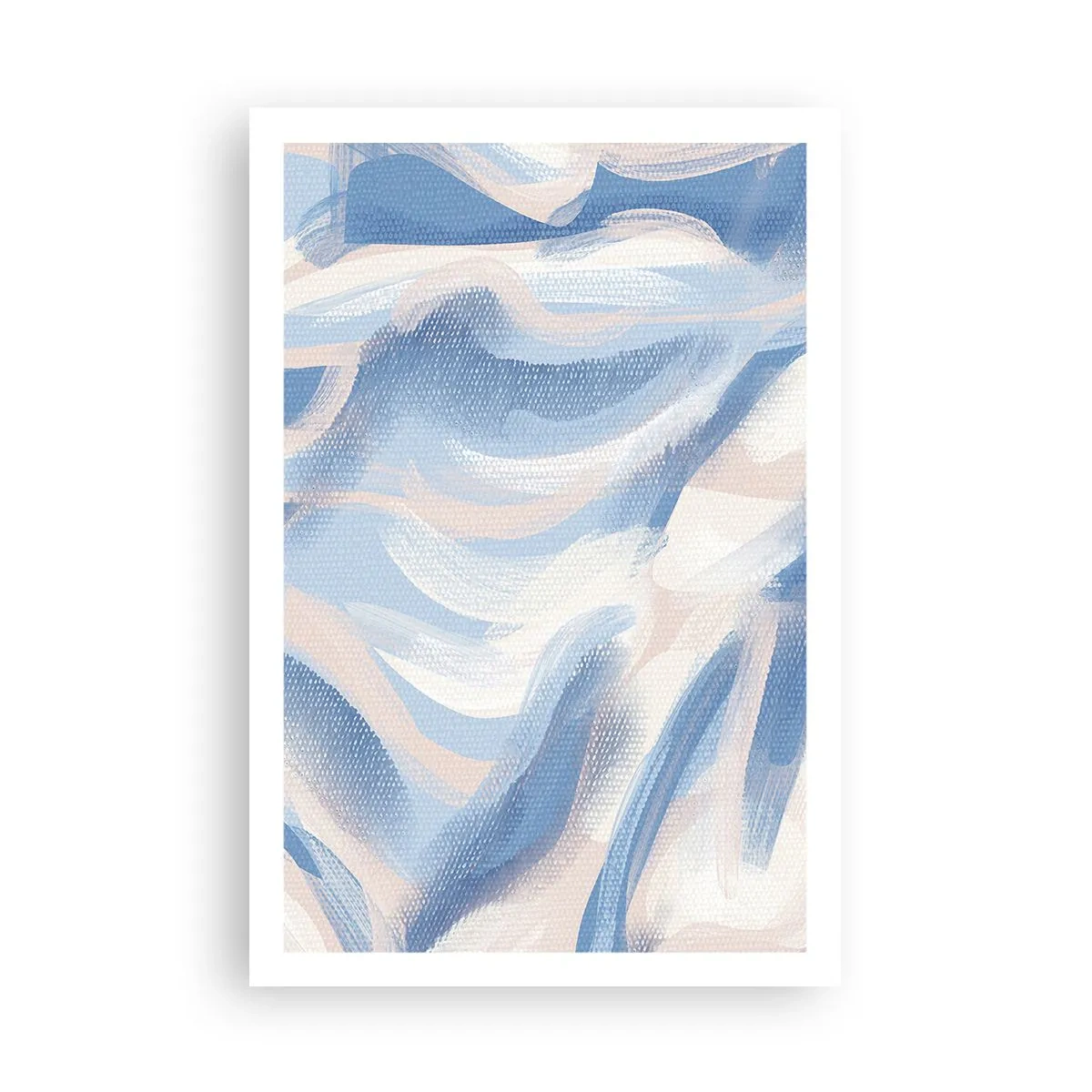 Affiche - Poster - Vagues bleues - 61x91 cm