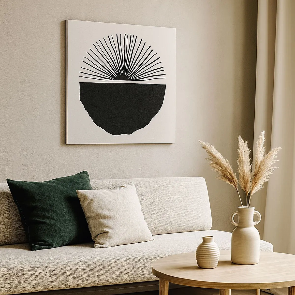 Impression sur toile - Image sur toile - Une gamme de possibilités - 30x30 cm