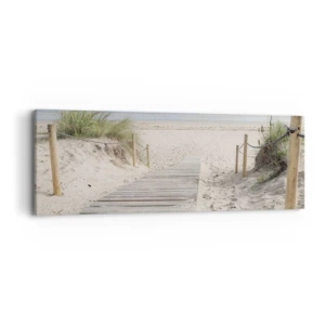 Impression sur toile - Image sur toile - A l'horizon - 90x30 cm