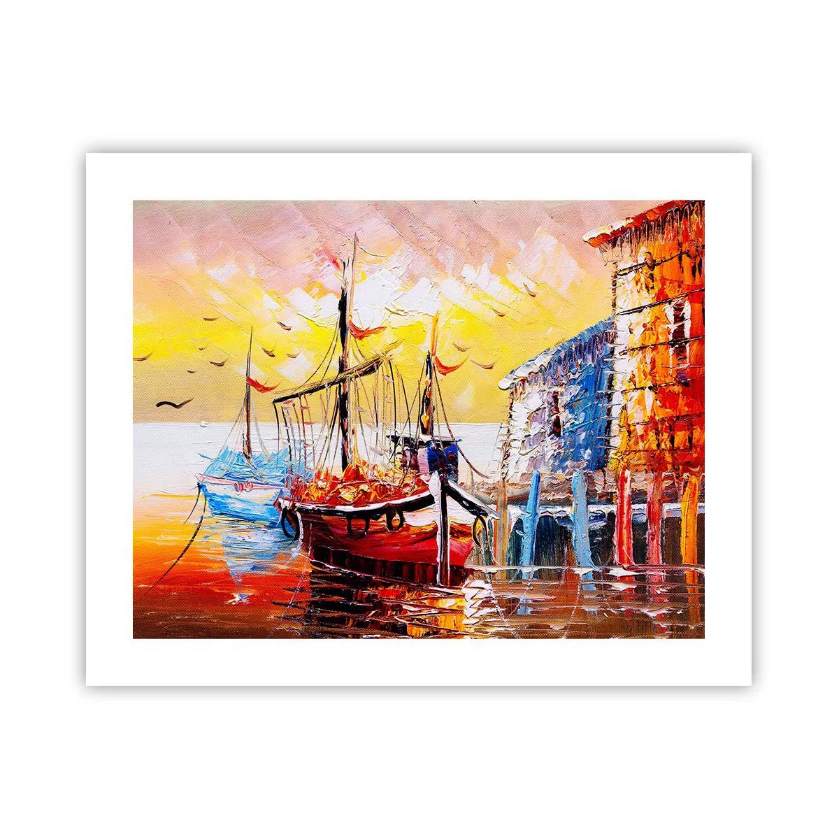 Affiche - Poster - Bon retour - 50x40 cm