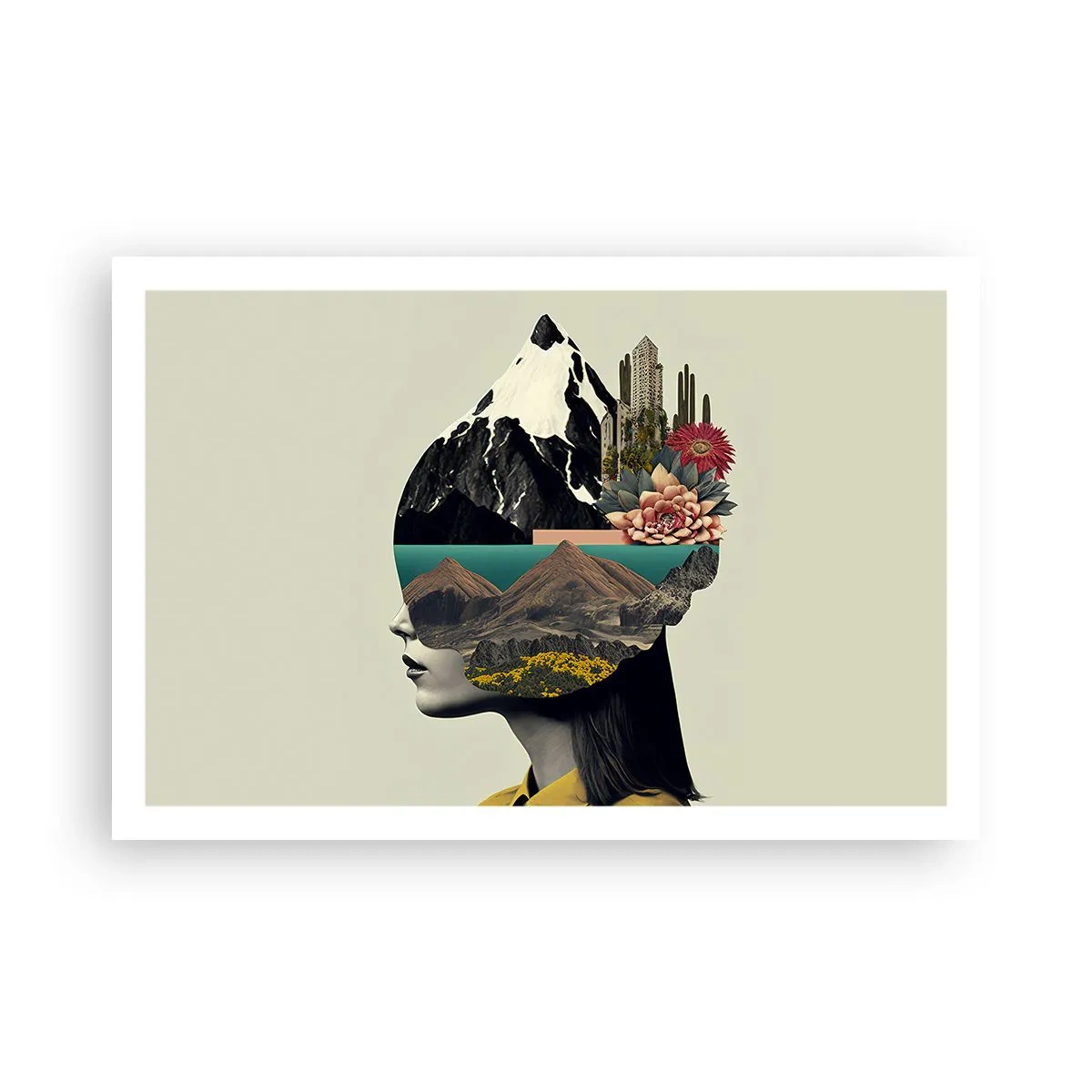 Affiche - Poster - La femme – toujours un mystère - 91x61 cm