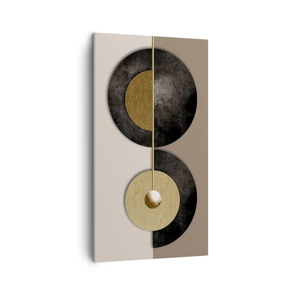 Impression sur toile - Image sur toile - Variations autour du cercle - 45x80 cm