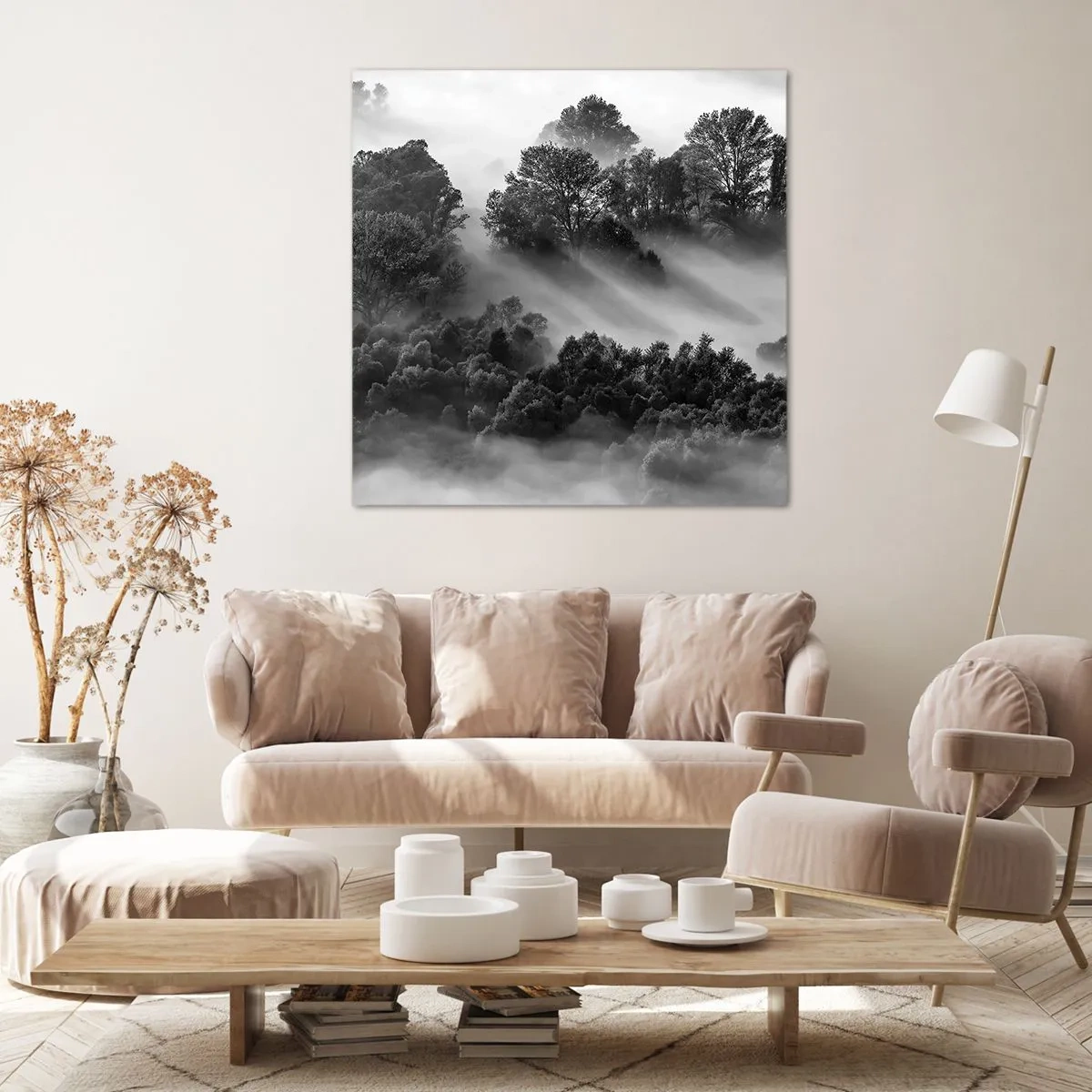 Impression sur toile - Image sur toile - Sortir de son sommeil - 30x30 cm