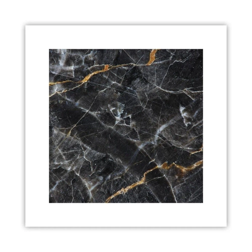 Affiche - Poster - La vie intérieure de la pierre - 30x30 cm