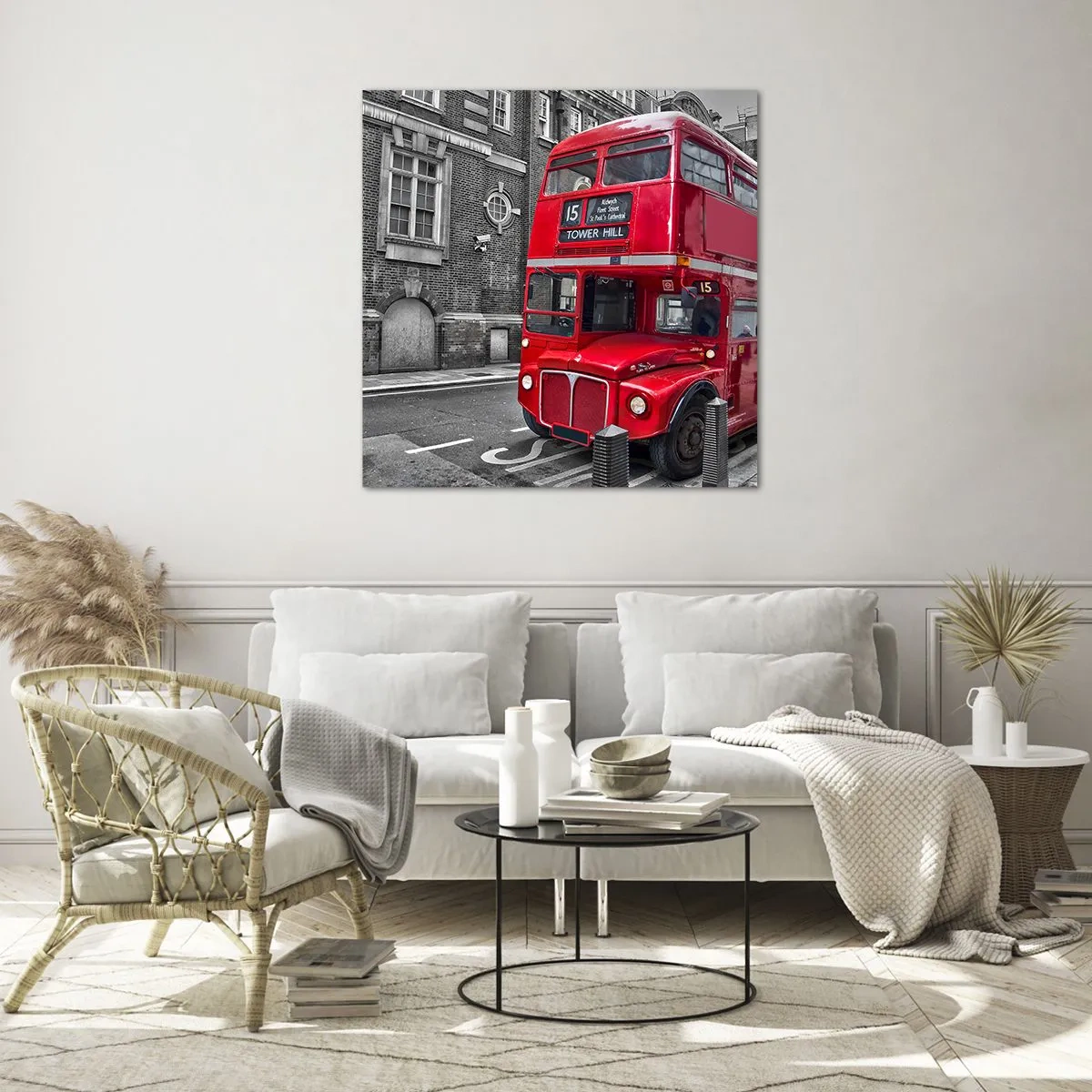 Impression sur verre - Image sur verre - Toujours la même chose - 70x70 cm