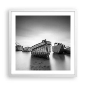 Affiche dans un cadre blanc - Poster - Cùest déjà un souvenir... - 50x50 cm