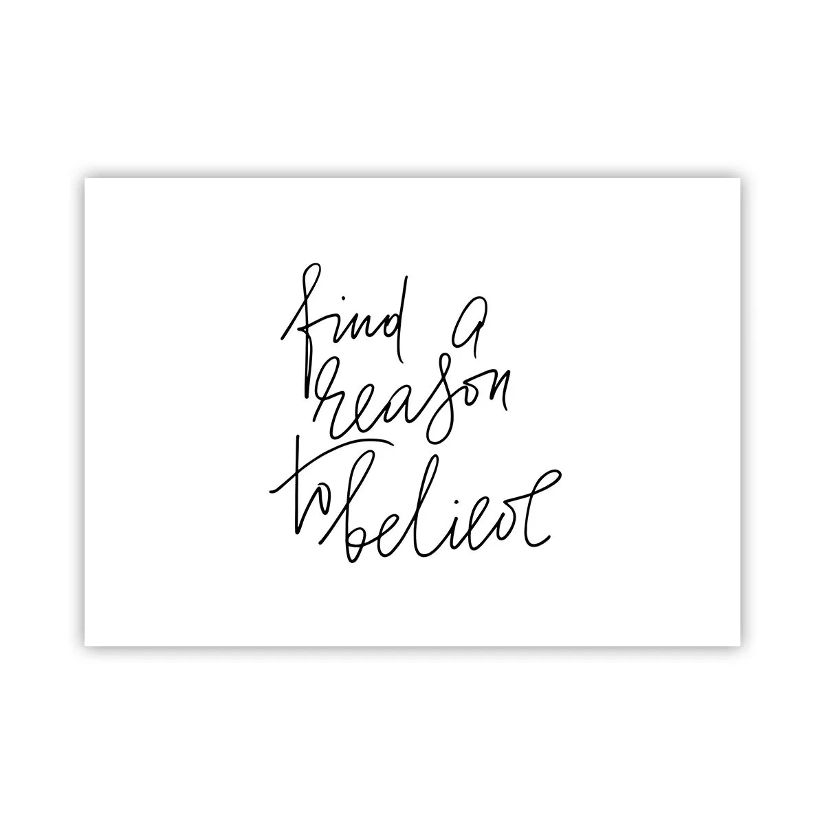 Affiche - Poster - C'est possible - 70x50 cm