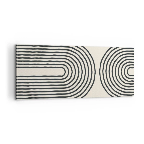 Impression sur toile - Image sur toile - Dans un instant... - 100x40 cm