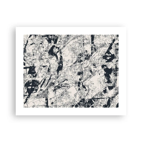 Affiche - Poster - Interpénétration des contraires - 50x40 cm