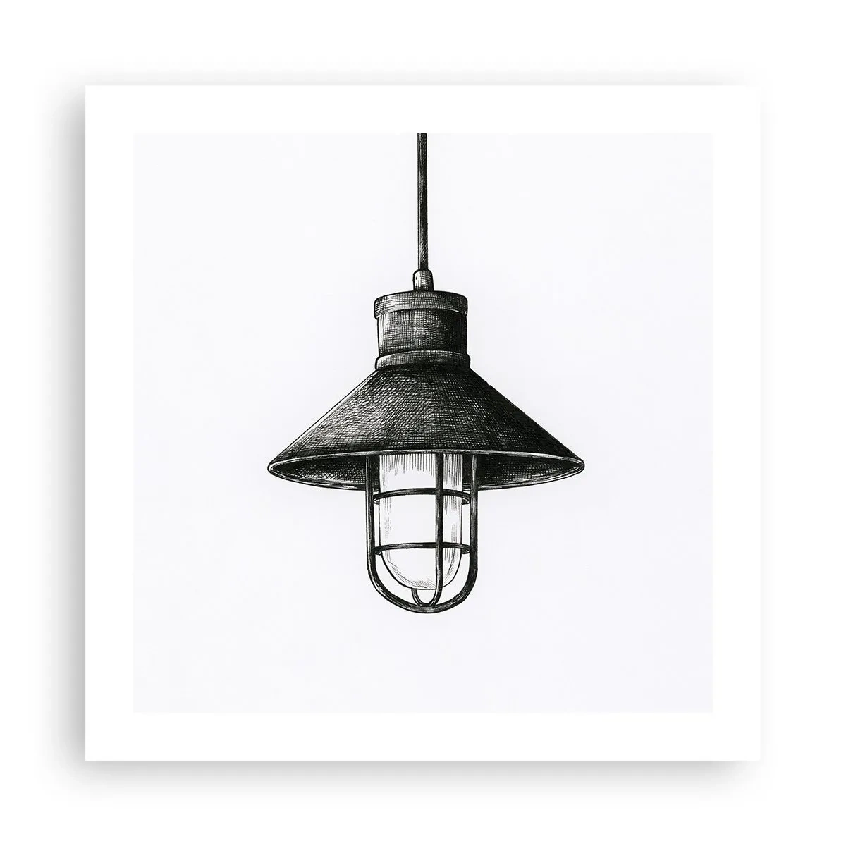 Affiche - Poster - Comme il y a des années… - 50x50 cm