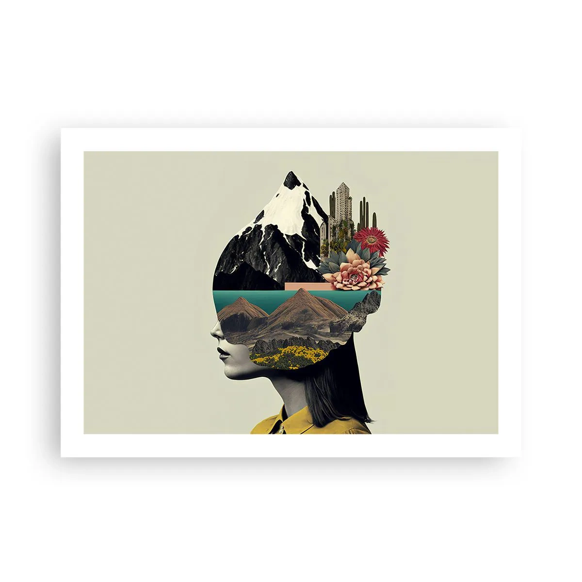 Affiche - Poster - La femme – toujours un mystère - 70x50 cm