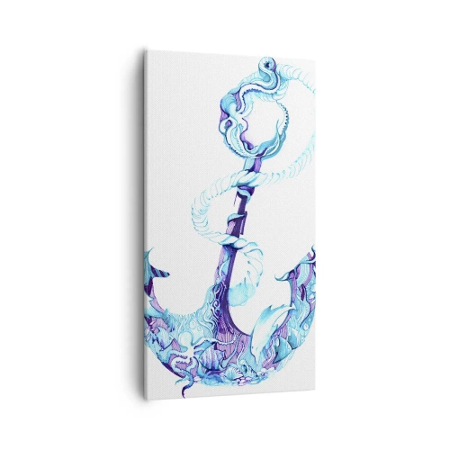 Impression sur toile - Image sur toile - Le confident des secrets de la mer - 55x100 cm