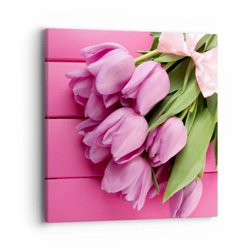 Impression sur toile - Image sur toile - Juste pour toi - 40x40 cm