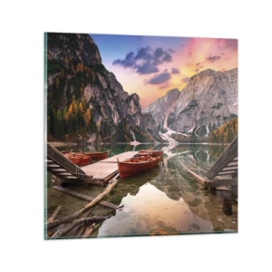 Impression sur verre - Image sur verre - Promesse du jour - 50x50 cm