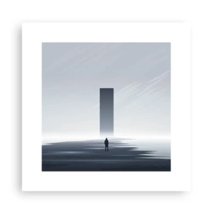 Affiche - Poster - Opportunité ou menace ? - 30x30 cm