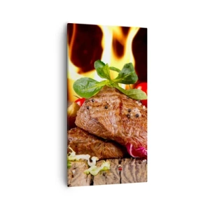 Impression sur toile - Image sur toile - Ensorcelé par la braise - 55x100 cm