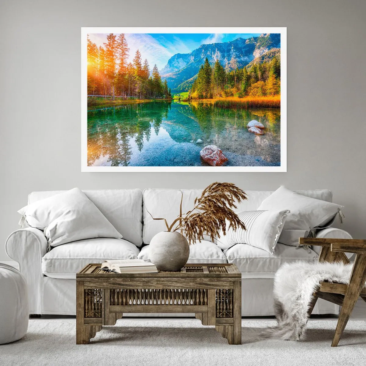 Affiche - Poster - Douceur automnale - 70x50 cm