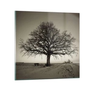 Impression sur verre - Image sur verre - D'ici à l'éternité - 30x30 cm