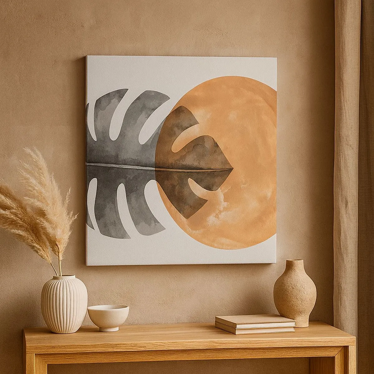 Impression sur toile - Image sur toile - Toujours le soleil - 30x30 cm