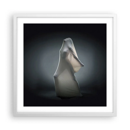 Affiche dans un cadre blanc - Poster - Une soif secrète - 50x50 cm