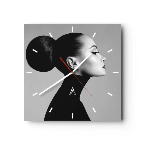 Horloge murale - Pendule murale - Néfertiti moderne - 40x40 cm