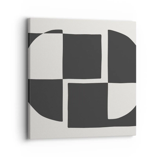 Impression sur toile - Image sur toile - Antithèse - Synthèse - 40x40 cm