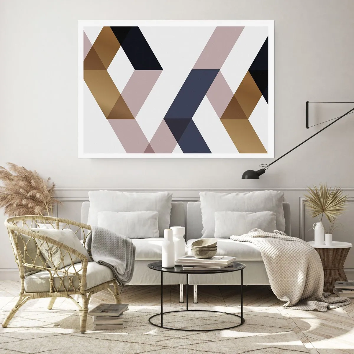 Affiche - Poster - Plats et angles - 91x61 cm