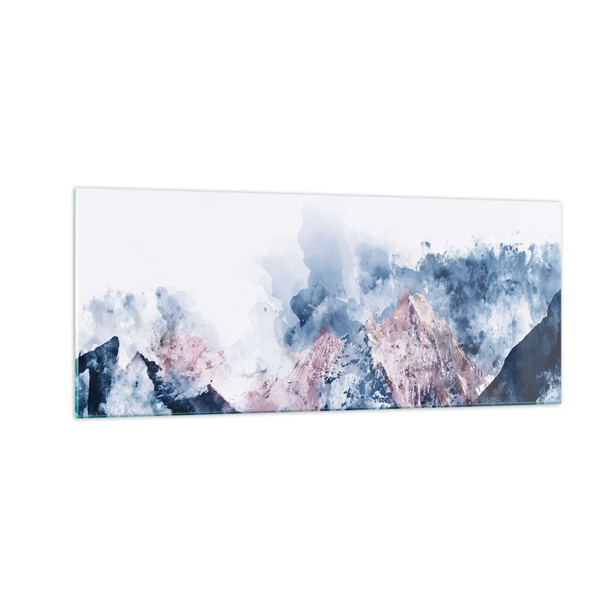 Impression sur verre - Image sur verre - Ce sont des sommets ! - 100x40 cm