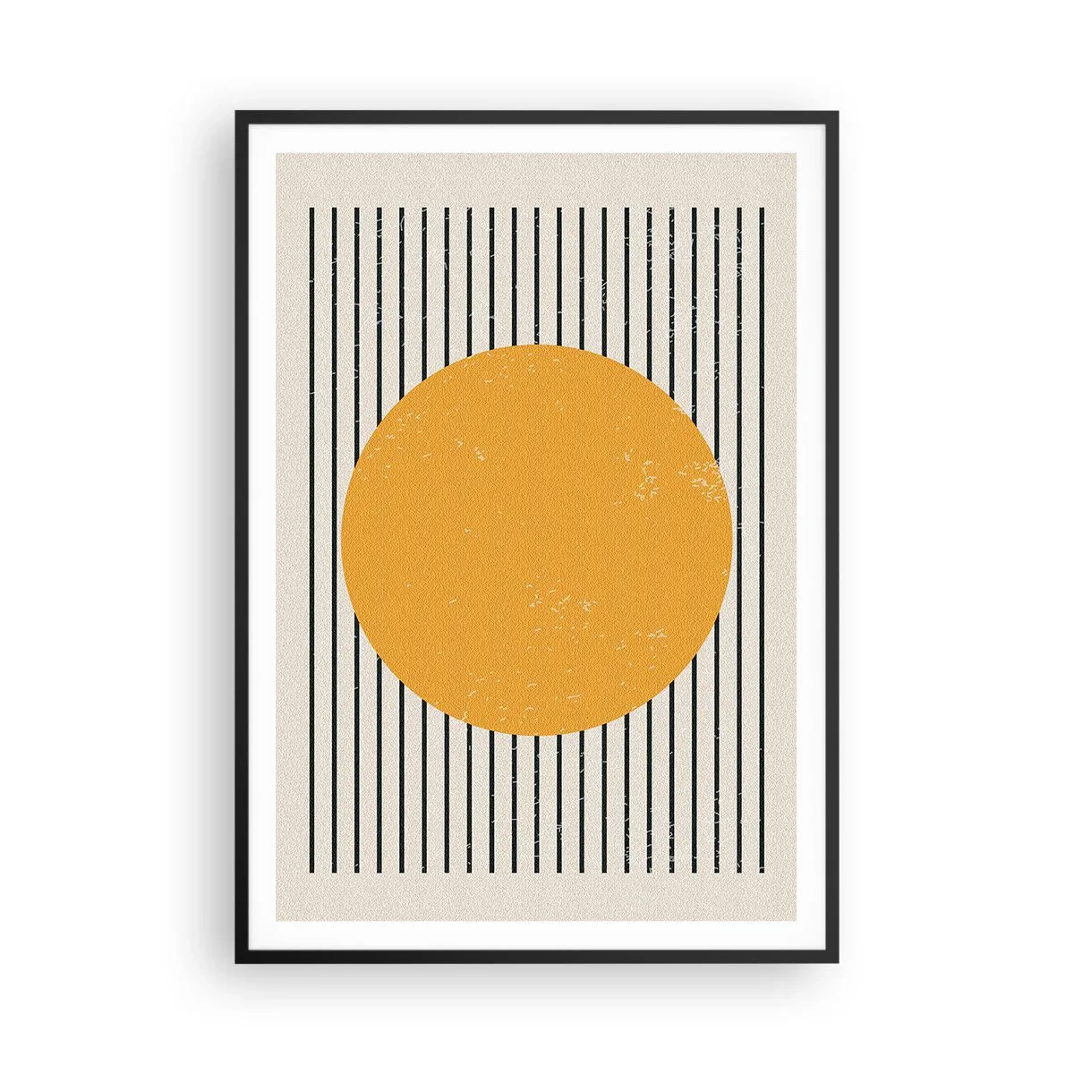 Affiche dans un cadre noir - Poster - Le pouvoir de la simplicité - 70x100 cm