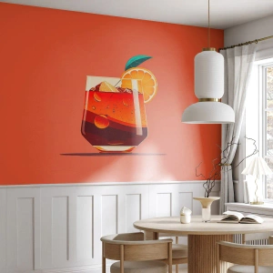 Papier Peint Autocollant Deluxe Sticker - Rafraîchissement d'été - Cocktail, Boire, Boire - 200x140 cm