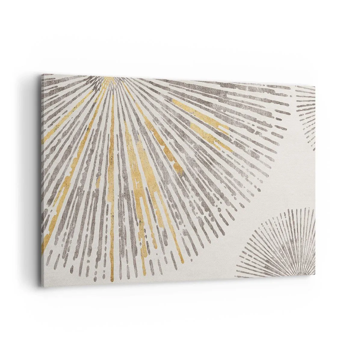 Impression sur toile - Image sur toile - Motif abstrait en forme de rayon - 120x80cm - La beauté du rayon - Décoration murale moderne pour le salon et la chambre ARTTOR