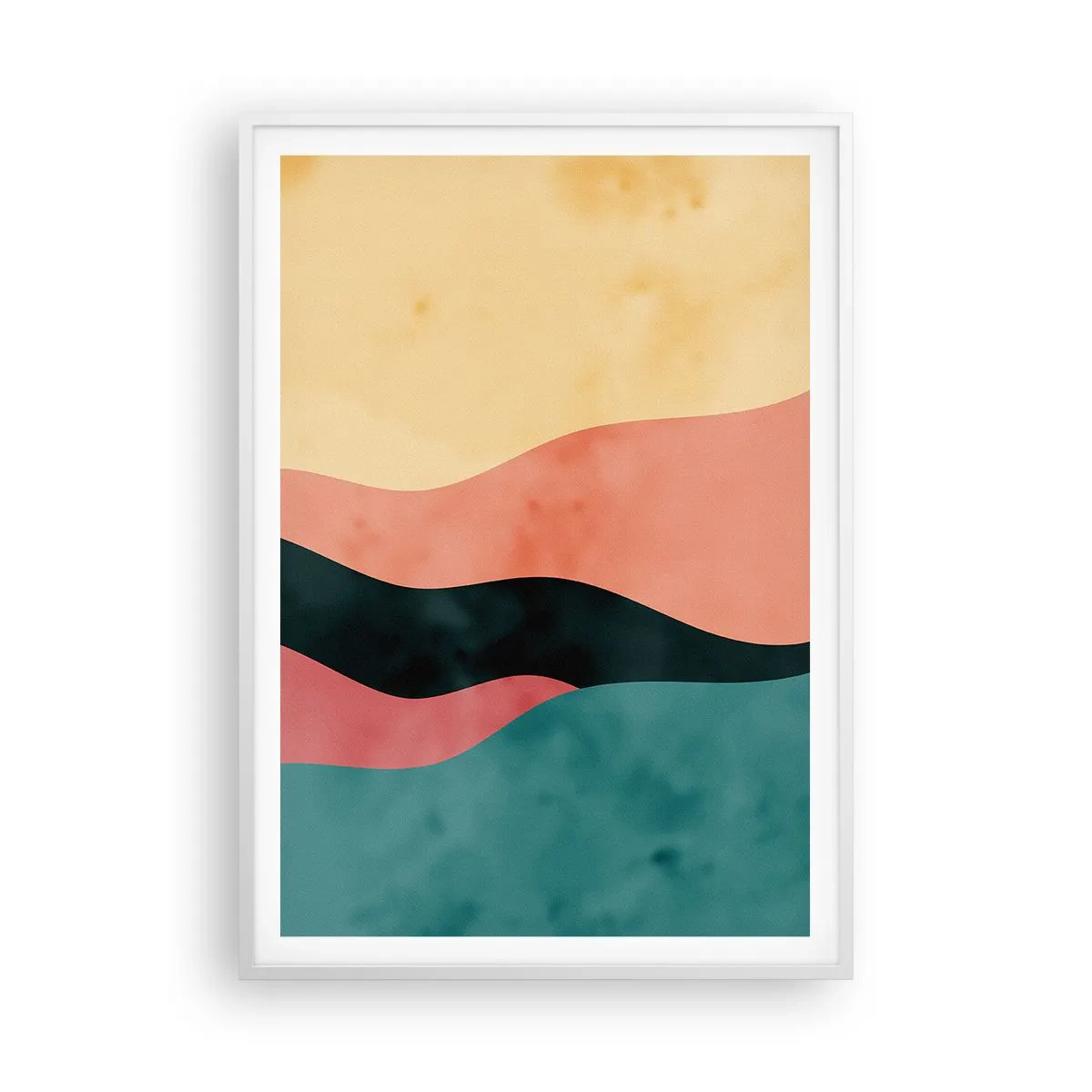 Affiche dans un cadre blanc - Poster - Conformité non-conforme - 70x100 cm