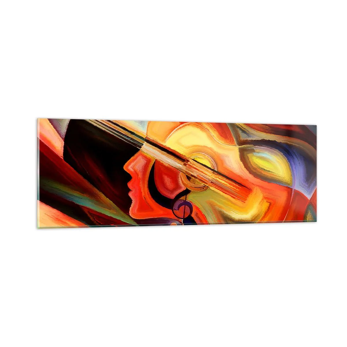 Impression sur verre - Image sur verre - Tout va bien - 90x30 cm
