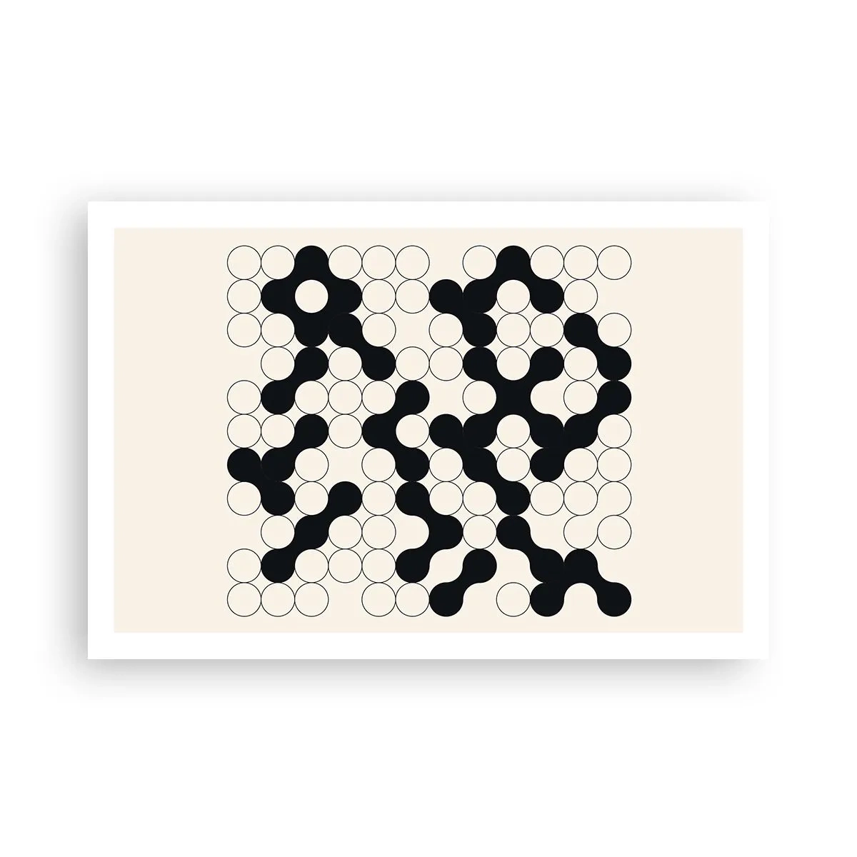 Affiche - Poster - Jeu chinois – variation - 91x61 cm