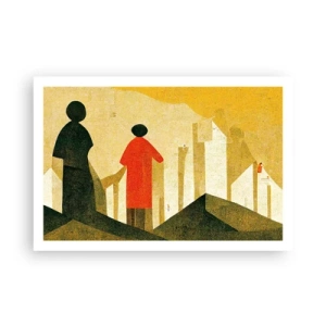 Affiche - Poster - La route est encore longue - 91x61 cm