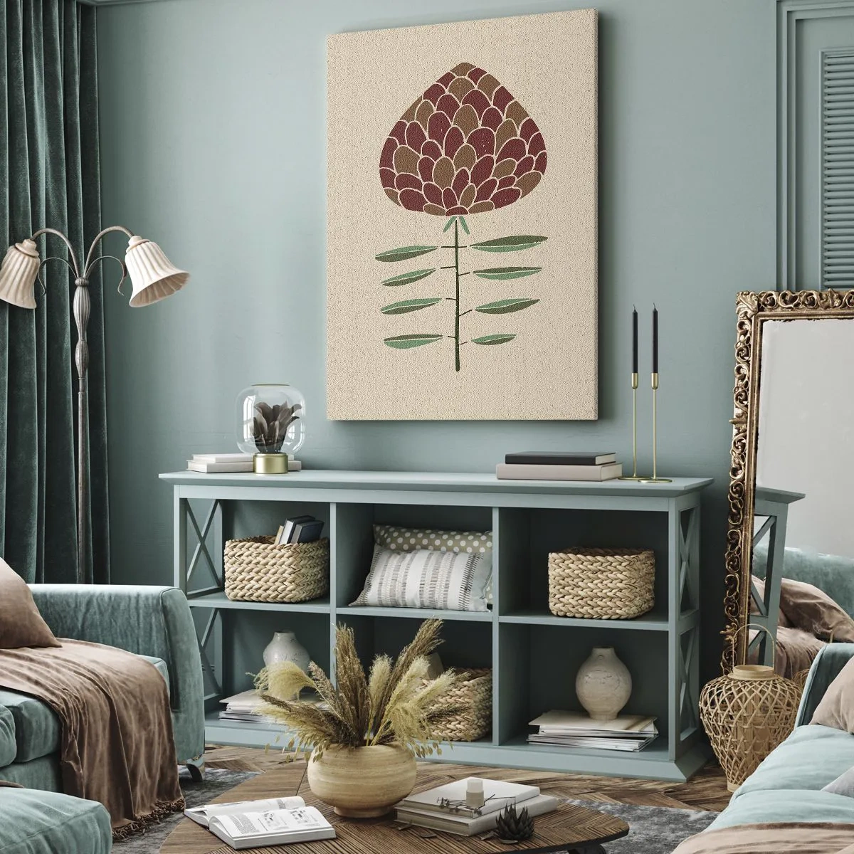 Impression sur toile - Image sur toile - Quelle grosse affaire - 45x80 cm