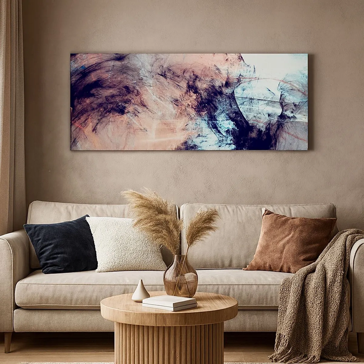 Impression sur toile - Image sur toile - Sentir le vent - 100x40 cm