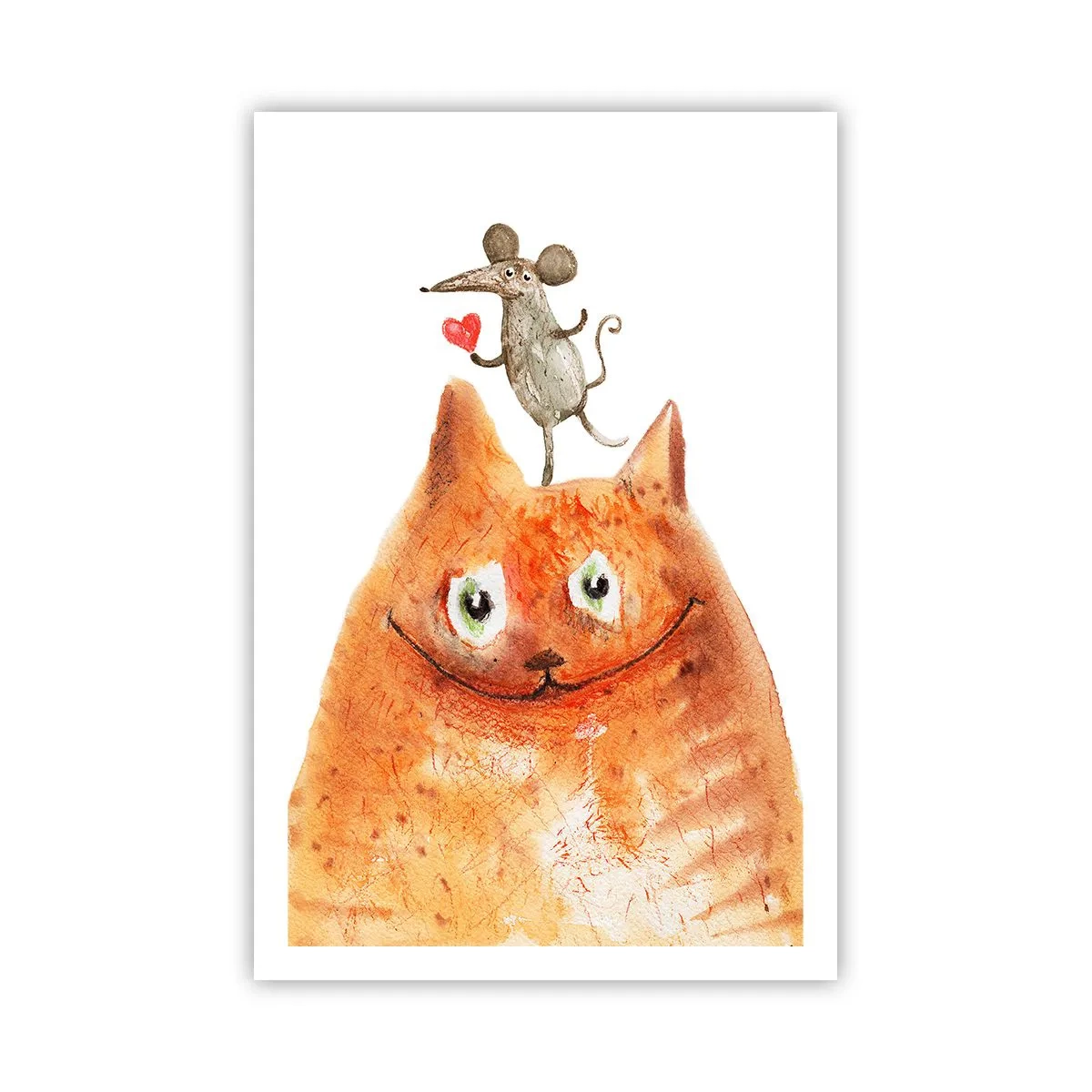 Affiche - Poster - Amour paradoxal - 61x91 cm