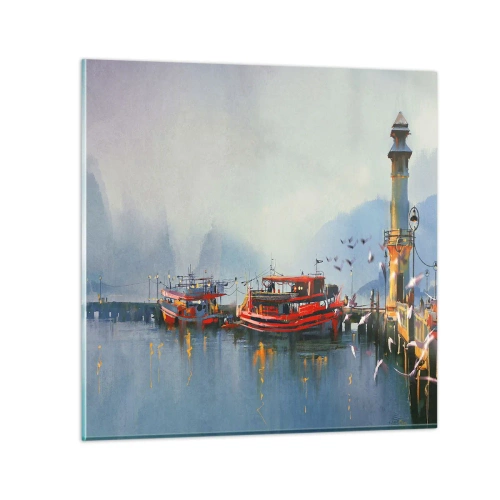 Impression sur verre - Image sur verre - Na końcu świata - 30x30 cm